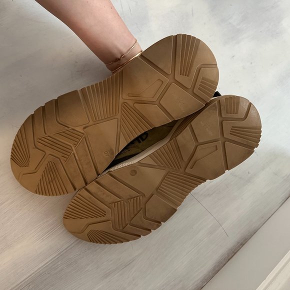 Anine Bing Olive and Beige Sneakers - Picture 11 of 12